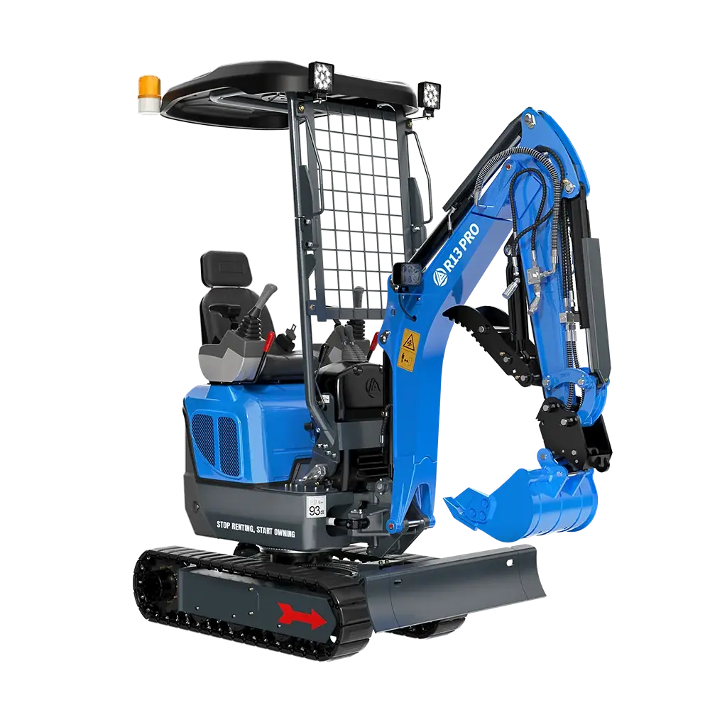 Rippa R13 mini excavator · Kubota