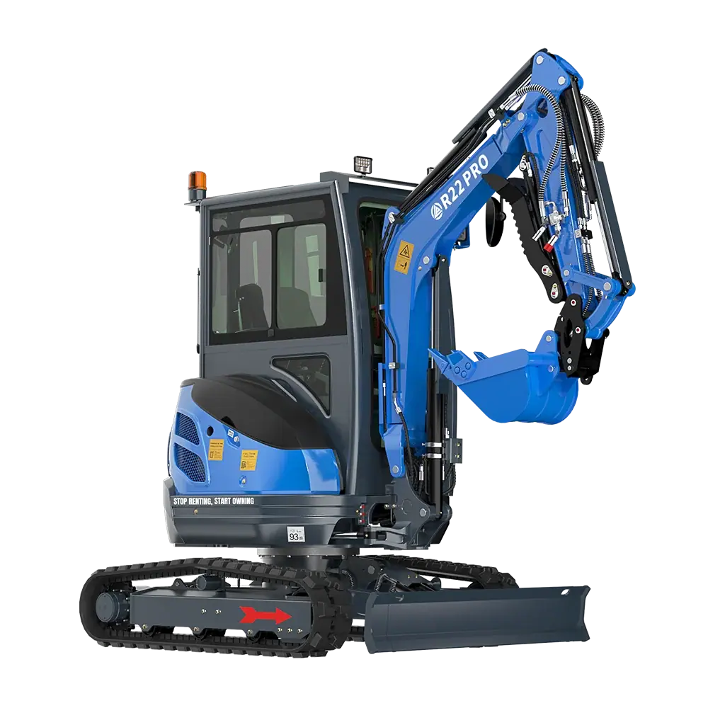 Rippa R22 mini excavator · Kubota